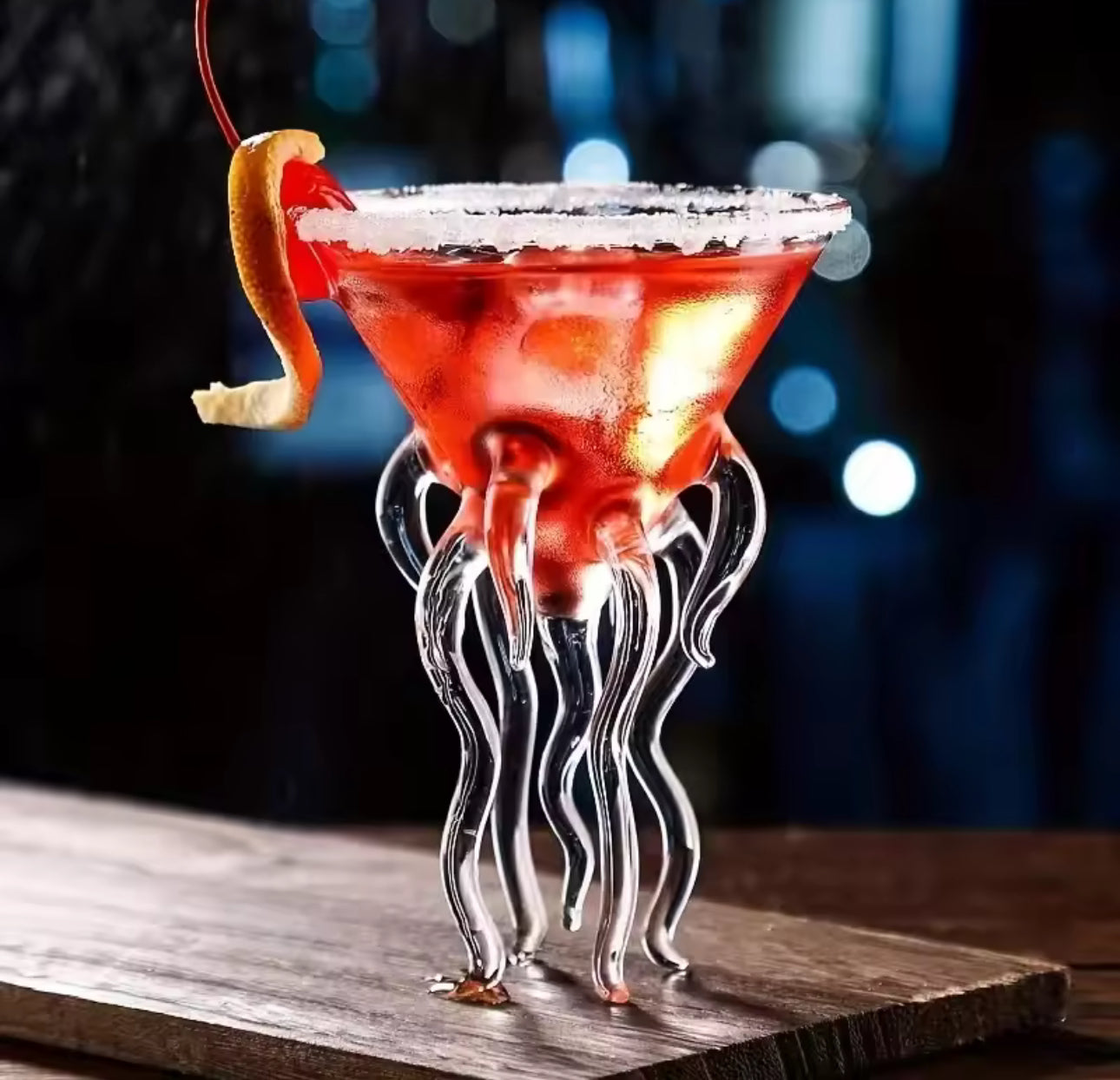 Octopus Cocktail Glass – Creative Jellyfish Martini Cup